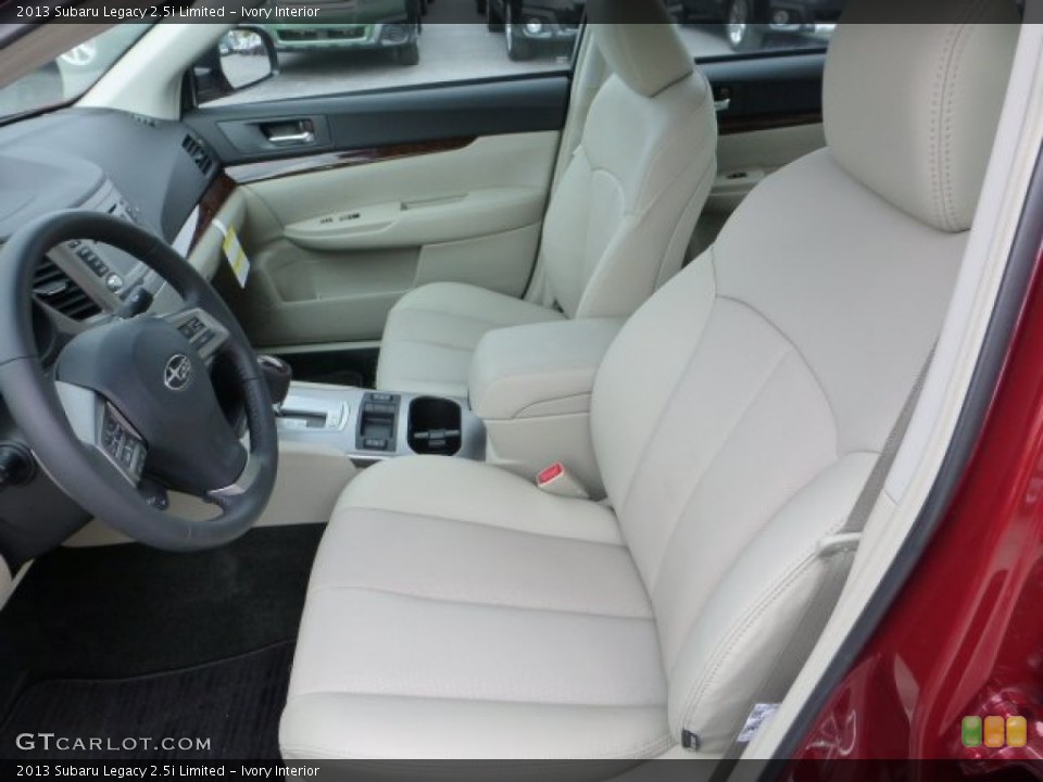 Ivory Interior Photo for the 2013 Subaru Legacy 2.5i Limited #72046624