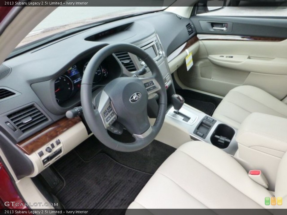 Ivory Interior Photo for the 2013 Subaru Legacy 2.5i Limited #72046738