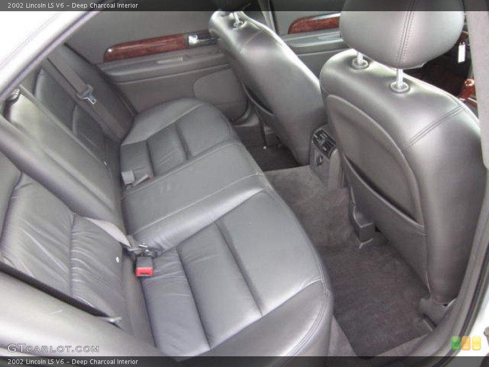 Deep Charcoal Interior Rear Seat for the 2002 Lincoln LS V6 #72047909