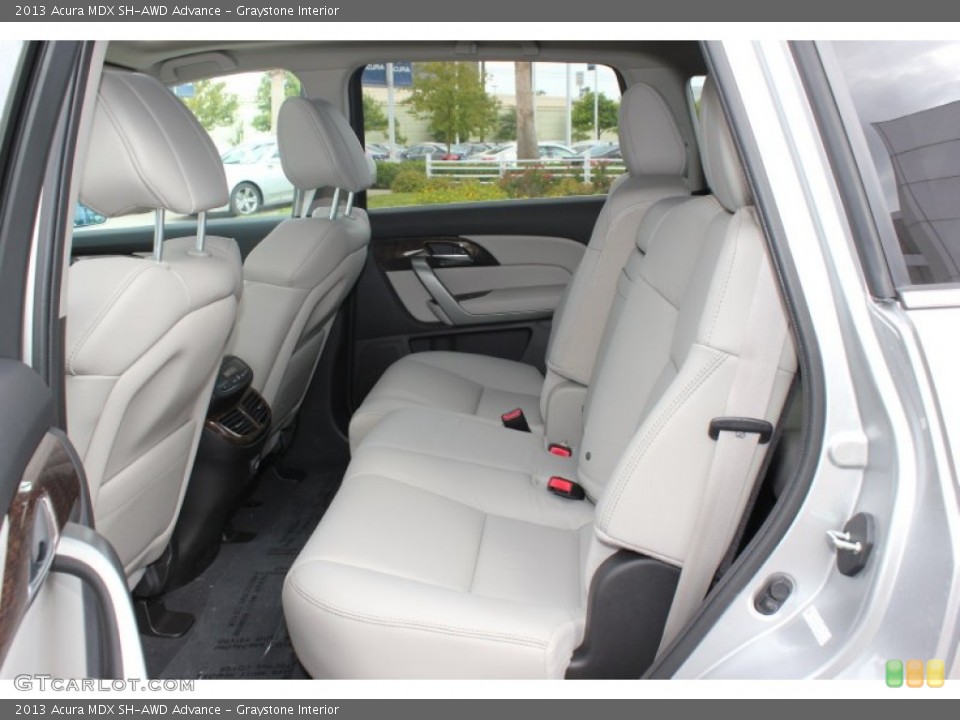 Graystone Interior Rear Seat for the 2013 Acura MDX SH-AWD Advance #72048232