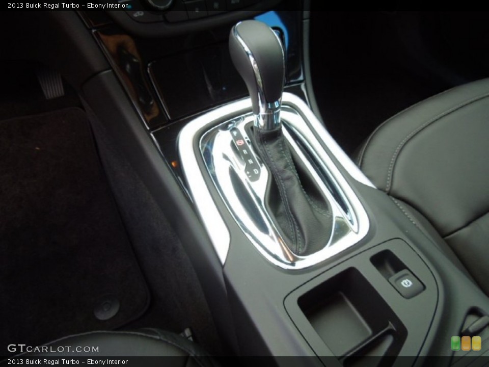 Ebony Interior Transmission for the 2013 Buick Regal Turbo #72048244