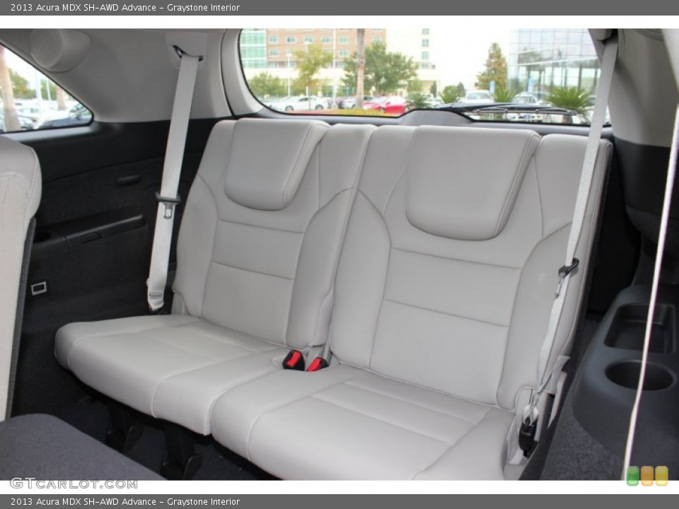 Graystone Interior Rear Seat for the 2013 Acura MDX SH-AWD Advance #72048251