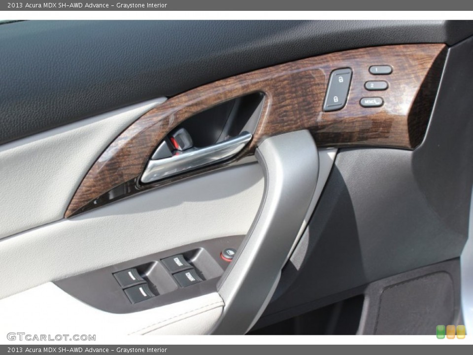 Graystone Interior Controls for the 2013 Acura MDX SH-AWD Advance #72048325