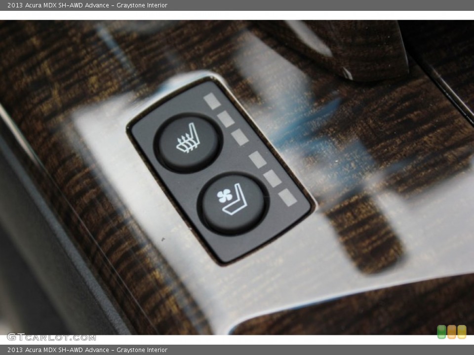 Graystone Interior Controls for the 2013 Acura MDX SH-AWD Advance #72048517