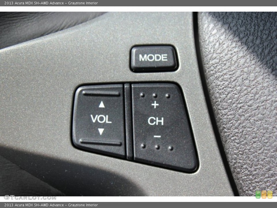 Graystone Interior Controls for the 2013 Acura MDX SH-AWD Advance #72048565