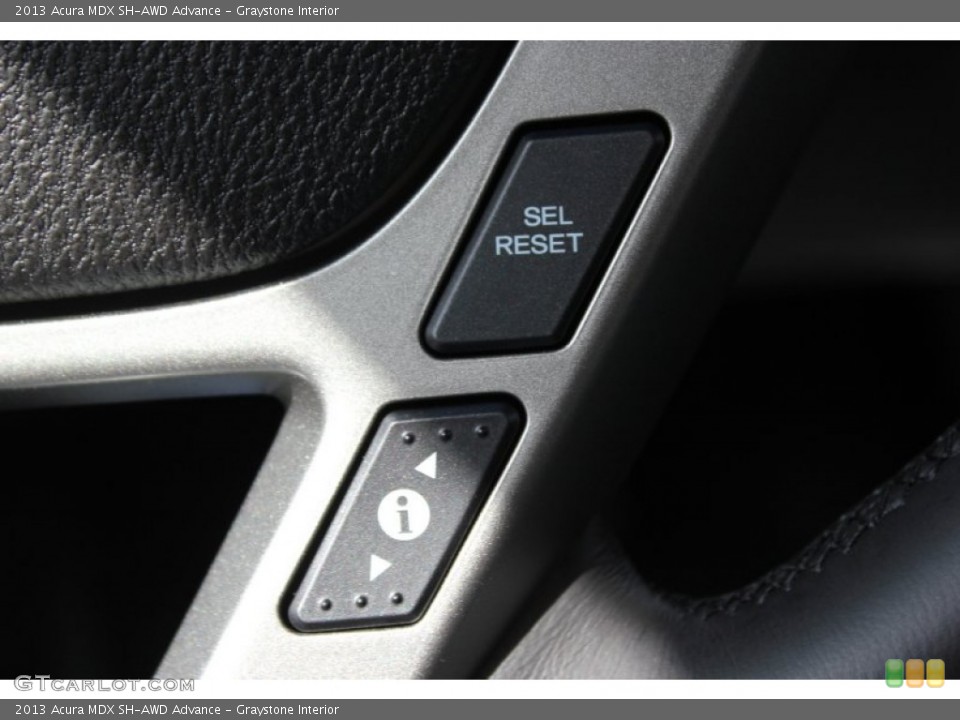 Graystone Interior Controls for the 2013 Acura MDX SH-AWD Advance #72048616