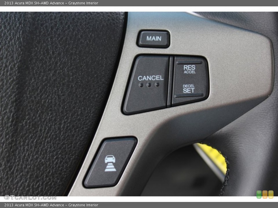 Graystone Interior Controls for the 2013 Acura MDX SH-AWD Advance #72048637