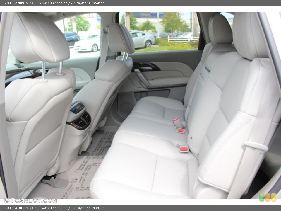 Graystone Interior Rear Seat for the 2013 Acura MDX SH-AWD Technology #72048946