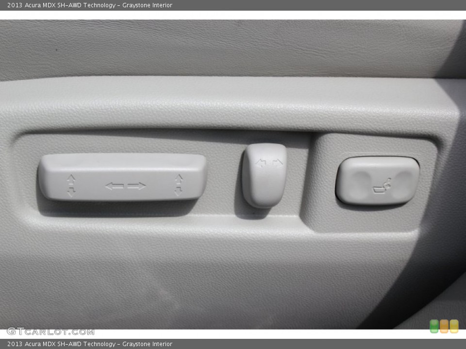 Graystone Interior Controls for the 2013 Acura MDX SH-AWD Technology #72049036