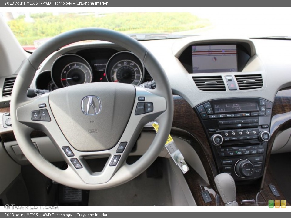 Graystone Interior Dashboard for the 2013 Acura MDX SH-AWD Technology #72049082