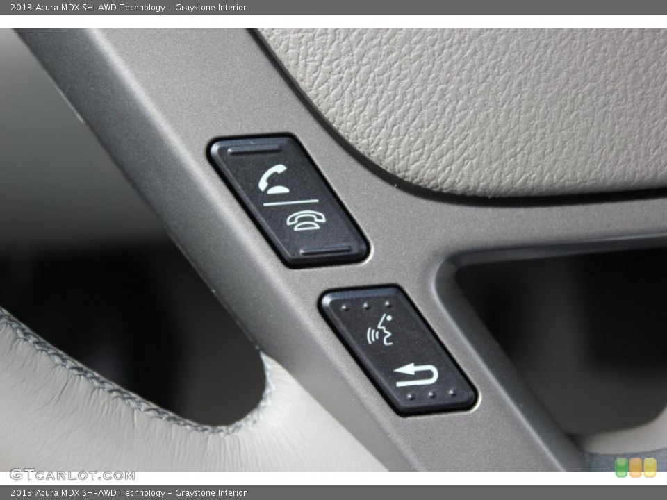 Graystone Interior Controls for the 2013 Acura MDX SH-AWD Technology #72049270