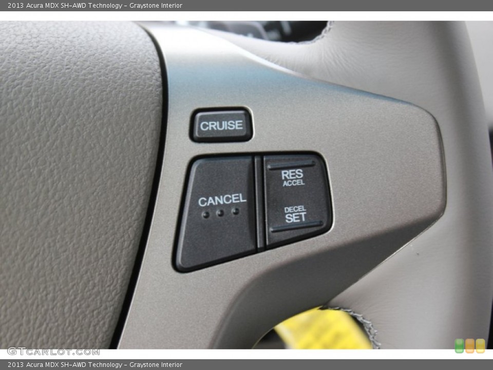Graystone Interior Controls for the 2013 Acura MDX SH-AWD Technology #72049291
