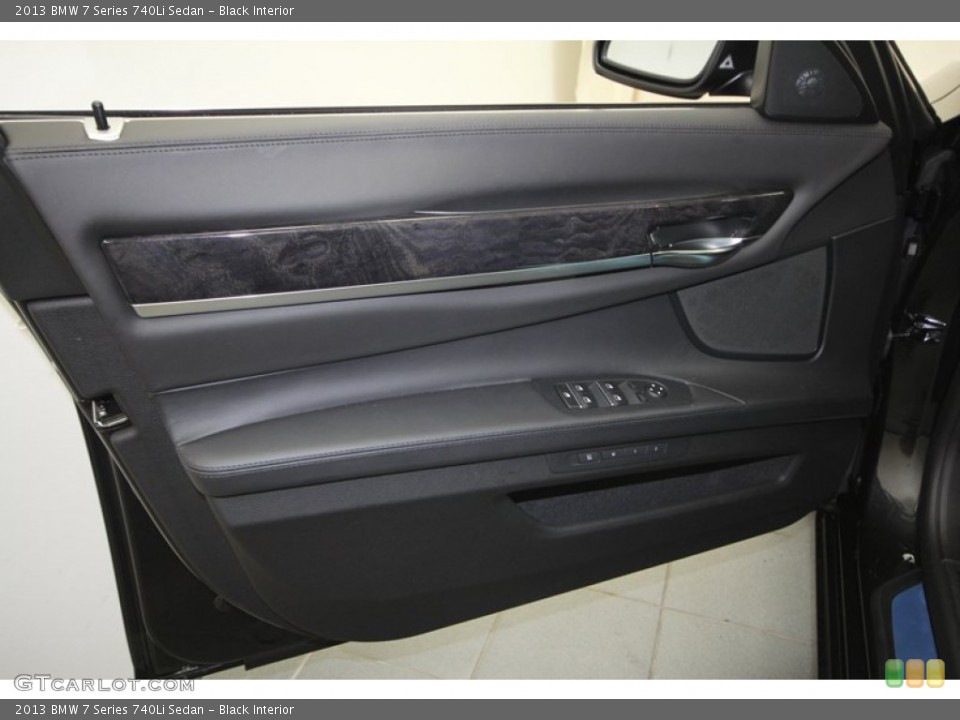 Black Interior Door Panel for the 2013 BMW 7 Series 740Li Sedan #72049309