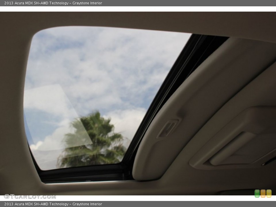 Graystone Interior Sunroof for the 2013 Acura MDX SH-AWD Technology #72049336