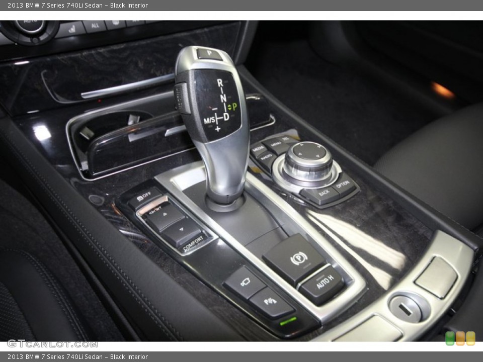 Black Interior Transmission for the 2013 BMW 7 Series 740Li Sedan #72049417