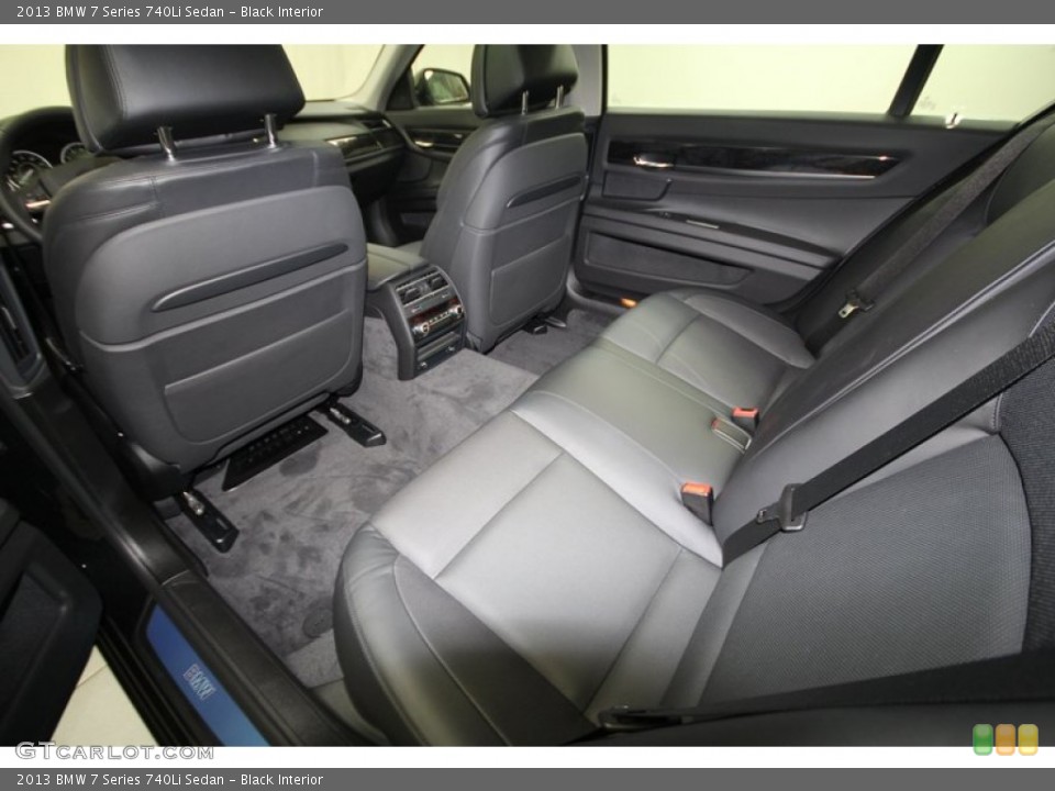 Black Interior Photo for the 2013 BMW 7 Series 740Li Sedan #72049567