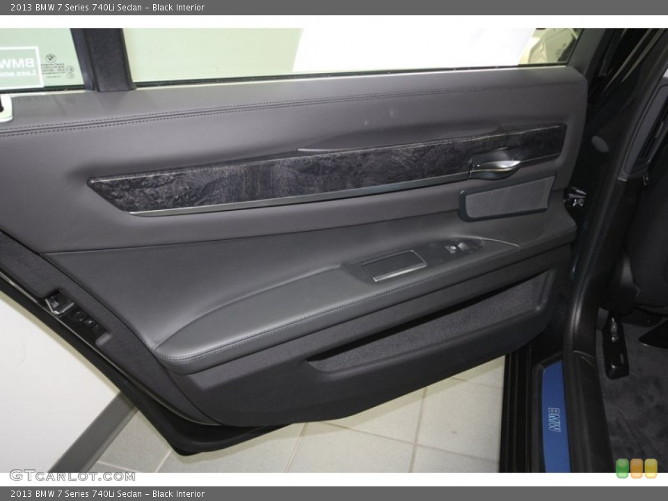 Black Interior Door Panel for the 2013 BMW 7 Series 740Li Sedan #72049589