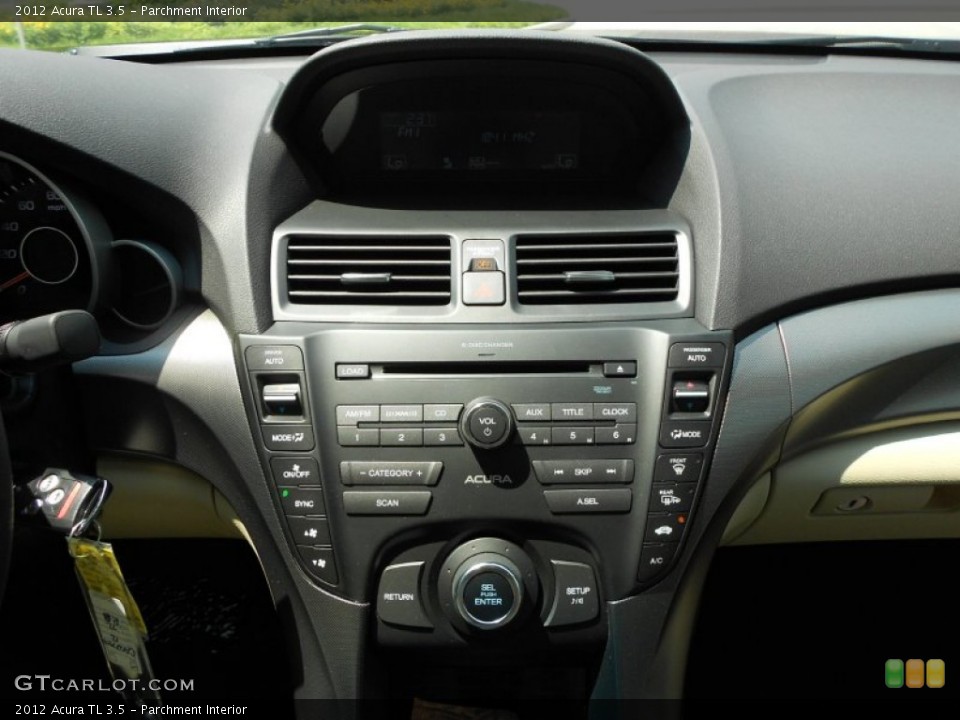 Parchment Interior Controls for the 2012 Acura TL 3.5 #72050871