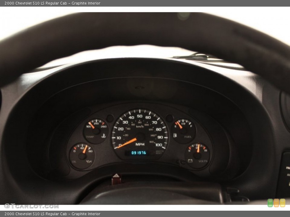 Graphite Interior Gauges for the 2000 Chevrolet S10 LS Regular Cab #72052525