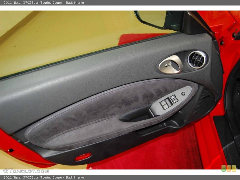 Black Interior Door Panel for the 2011 Nissan 370Z Sport Touring Coupe #72060412