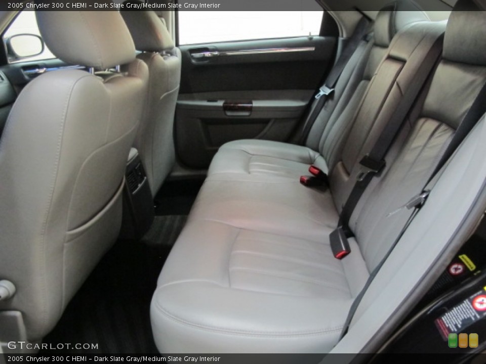 Dark Slate Gray/Medium Slate Gray Interior Rear Seat for the 2005 Chrysler 300 C HEMI #72060661