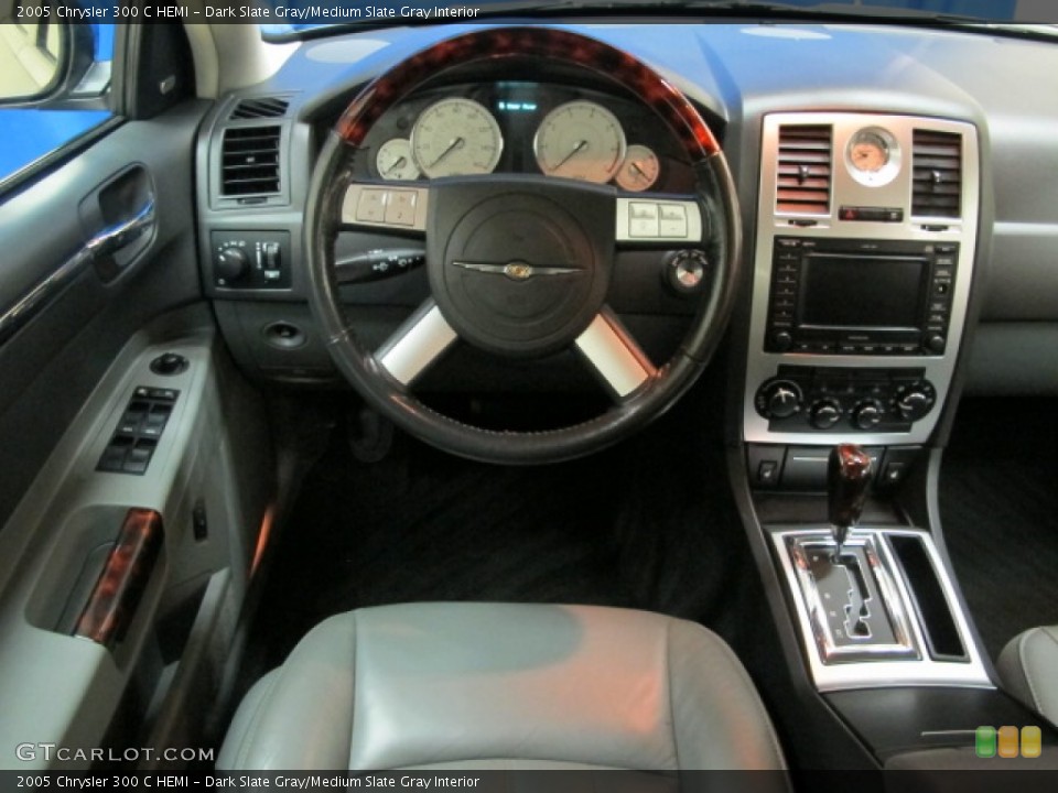 Dark Slate Gray/Medium Slate Gray Interior Dashboard for the 2005 Chrysler 300 C HEMI #72060798