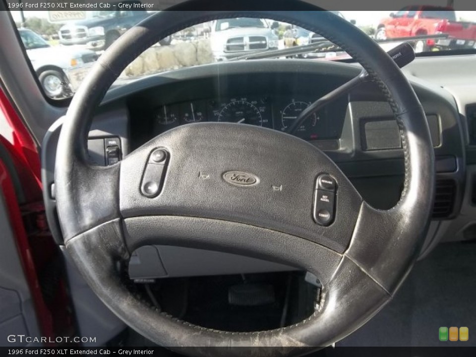 Grey Interior Steering Wheel for the 1996 Ford F250 XLT Extended Cab #72063509