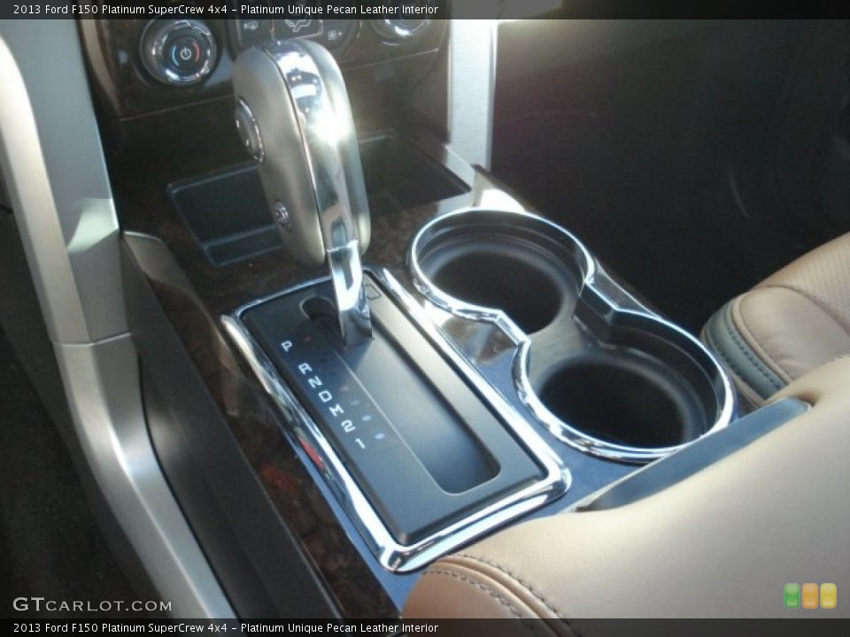 Platinum Unique Pecan Leather Interior Transmission for the 2013 Ford F150 Platinum SuperCrew 4x4 #72069431