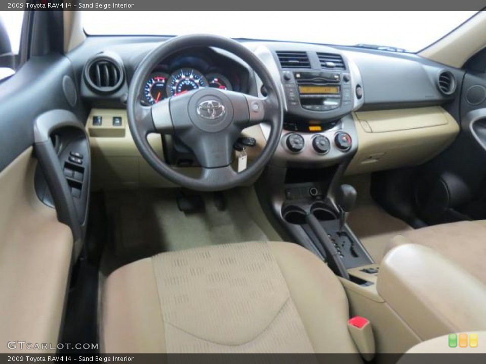 Sand Beige Interior Photo for the 2009 Toyota RAV4 I4 #72072883