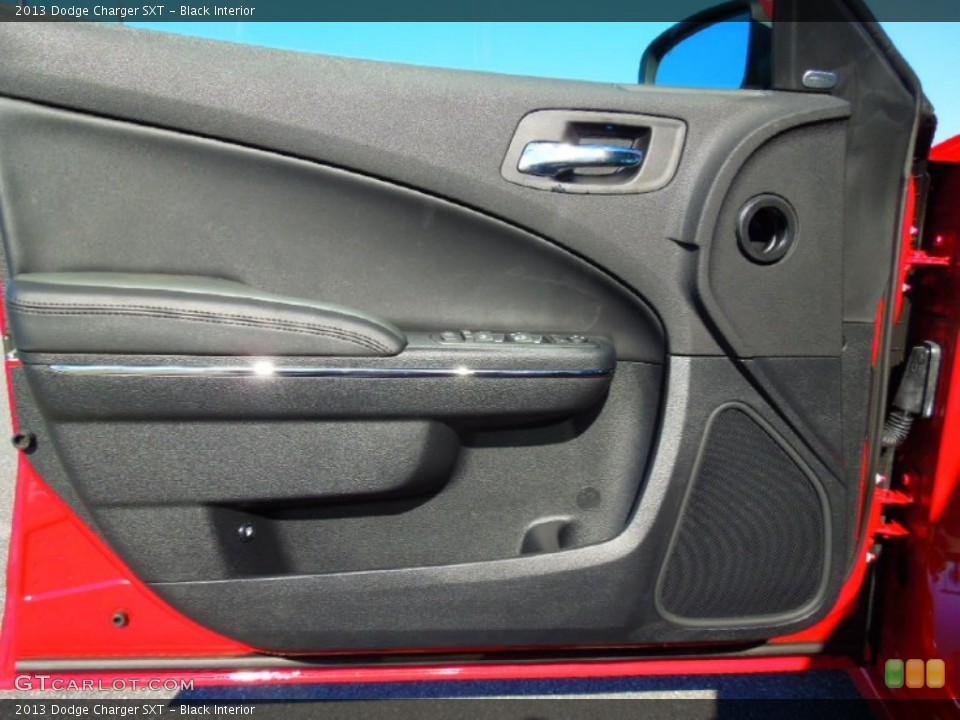 Black Interior Door Panel for the 2013 Dodge Charger SXT #72073048
