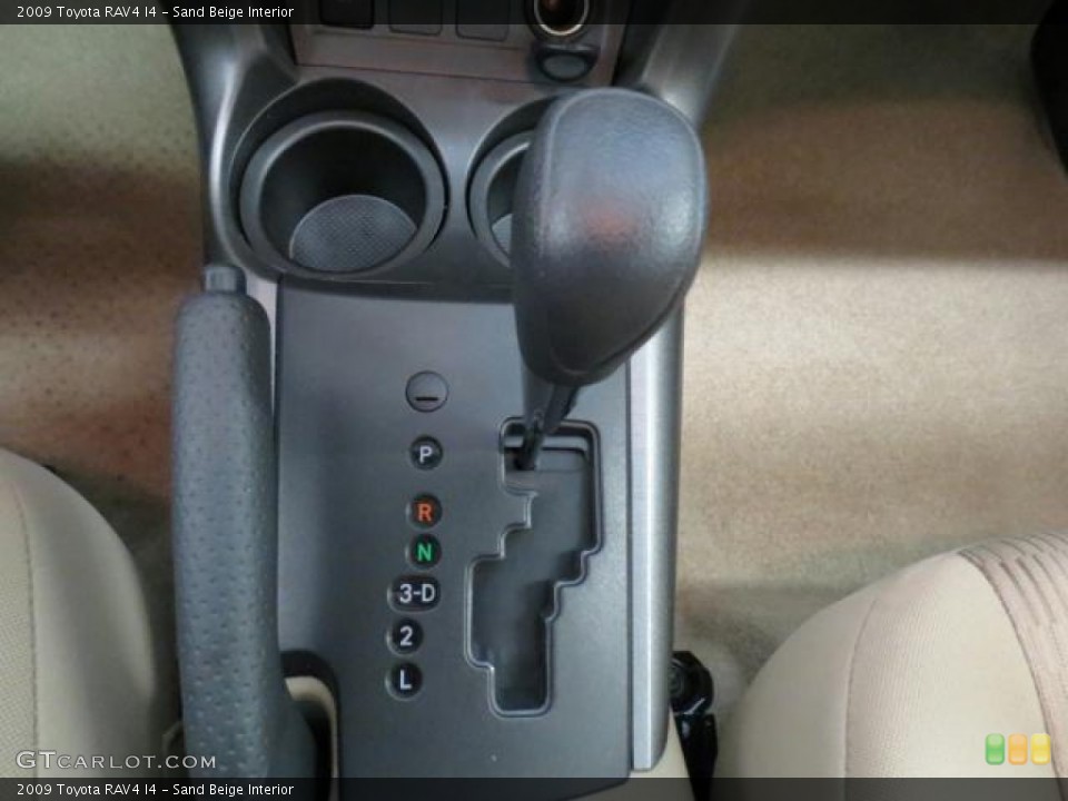 Sand Beige Interior Transmission for the 2009 Toyota RAV4 I4 #72073132