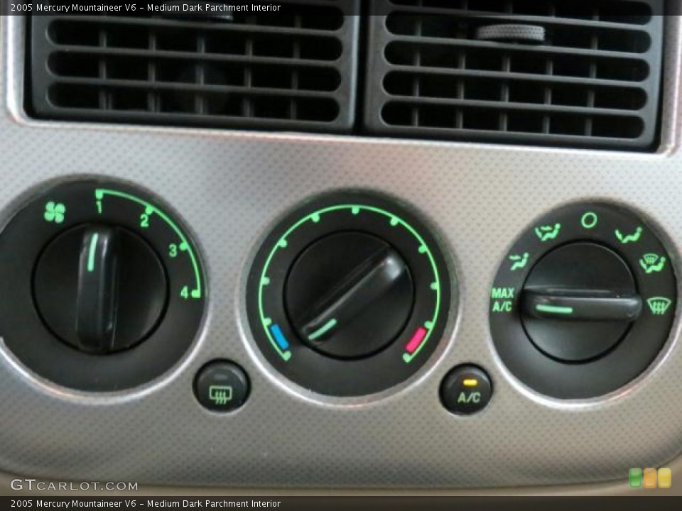 Medium Dark Parchment Interior Controls for the 2005 Mercury Mountaineer V6 #72073786