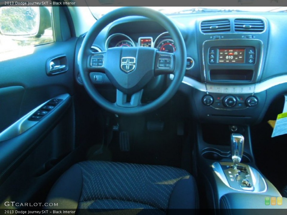 Black Interior Dashboard for the 2013 Dodge Journey SXT #72073945