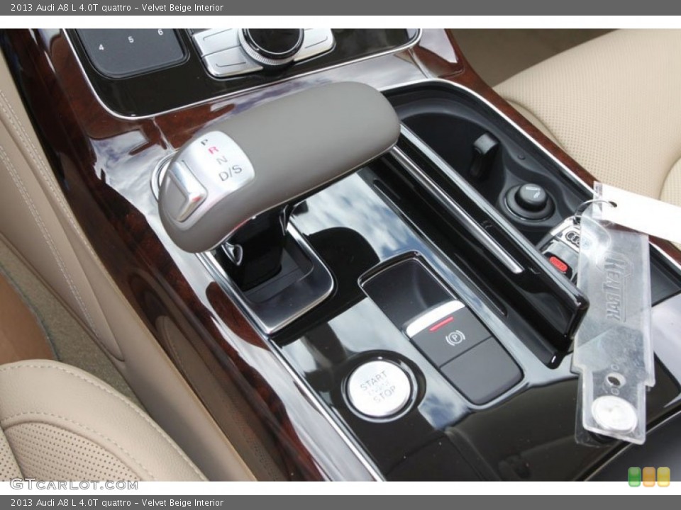 Velvet Beige Interior Transmission for the 2013 Audi A8 L 4.0T quattro #72074044