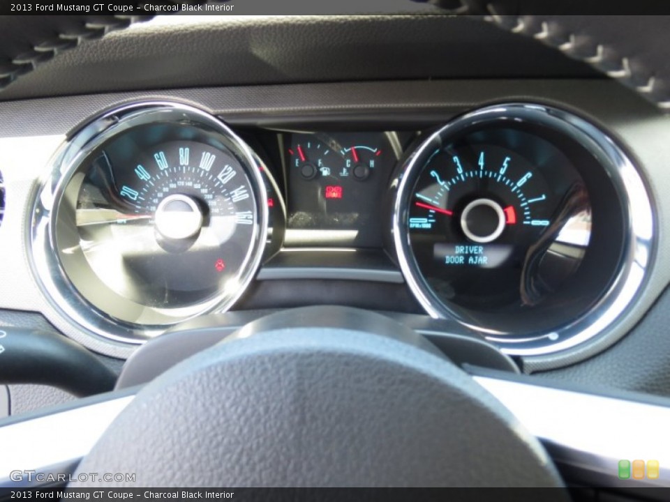 Charcoal Black Interior Gauges for the 2013 Ford Mustang GT Coupe #72077446