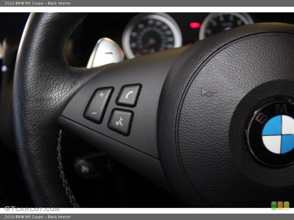Black Interior Controls for the 2010 BMW M6 Coupe #72077779