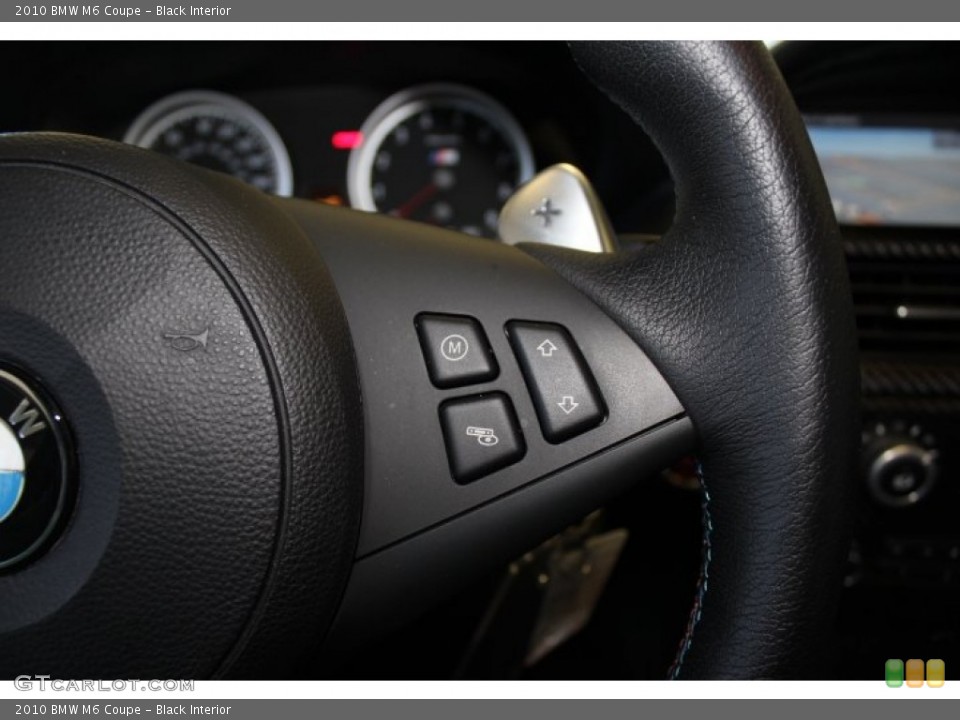 Black Interior Controls for the 2010 BMW M6 Coupe #72077797