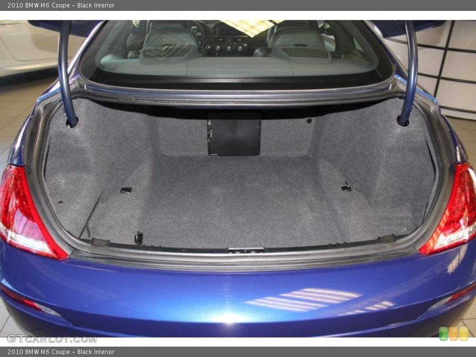 Black Interior Trunk for the 2010 BMW M6 Coupe #72077845