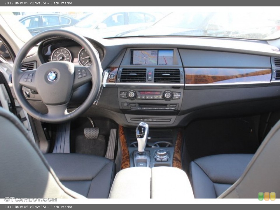 Black Interior Dashboard for the 2012 BMW X5 xDrive35i #72078334