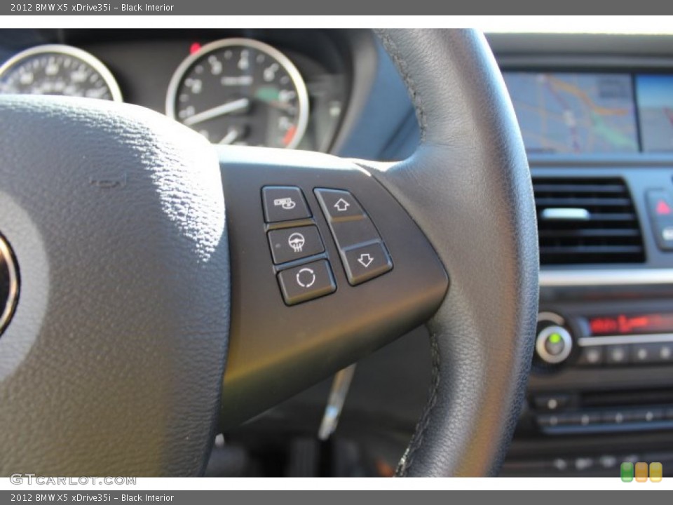Black Interior Controls for the 2012 BMW X5 xDrive35i #72078448