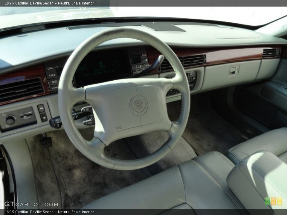 Neutral Shale Interior Dashboard for the 1996 Cadillac DeVille Sedan #72082475