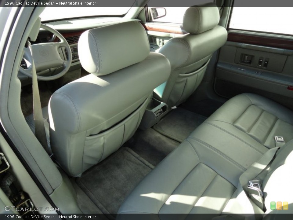 Neutral Shale Interior Rear Seat for the 1996 Cadillac DeVille Sedan #72082566