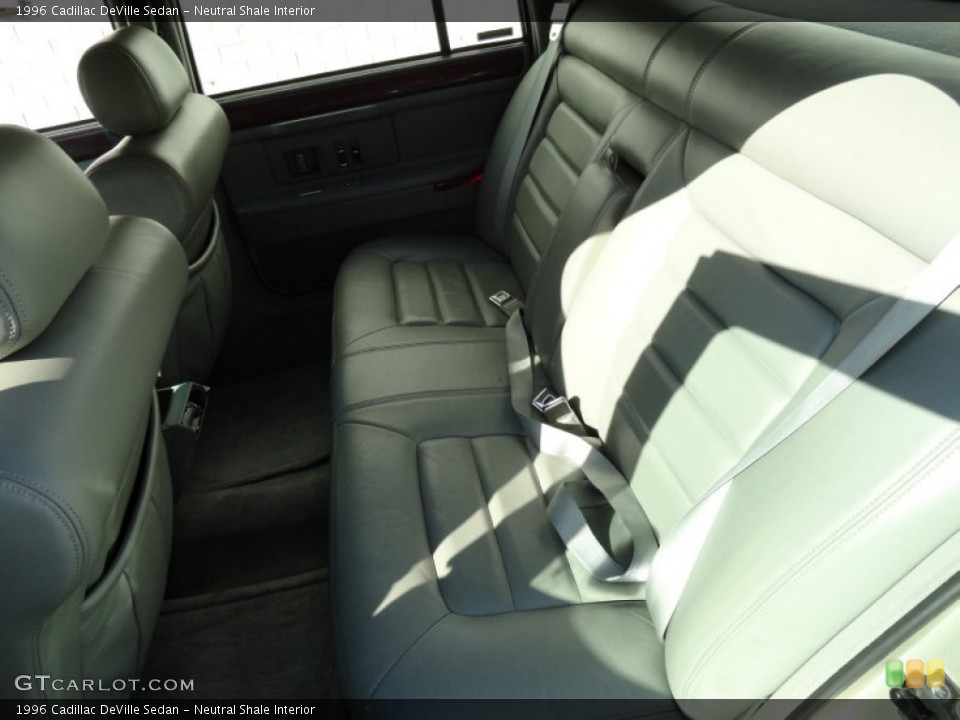 Neutral Shale Interior Rear Seat for the 1996 Cadillac DeVille Sedan #72082592
