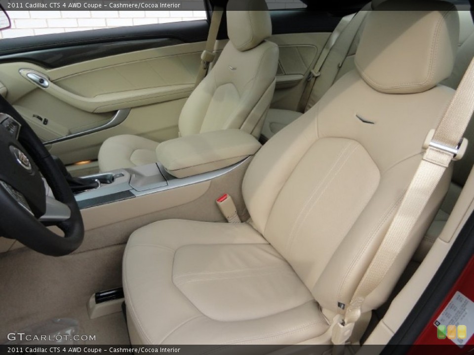 Cashmere/Cocoa Interior Photo for the 2011 Cadillac CTS 4 AWD Coupe #72082915