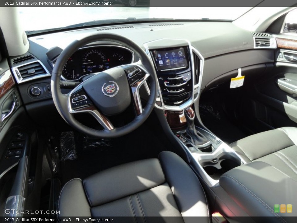 Ebony/Ebony Interior Photo for the 2013 Cadillac SRX Performance AWD #72086123