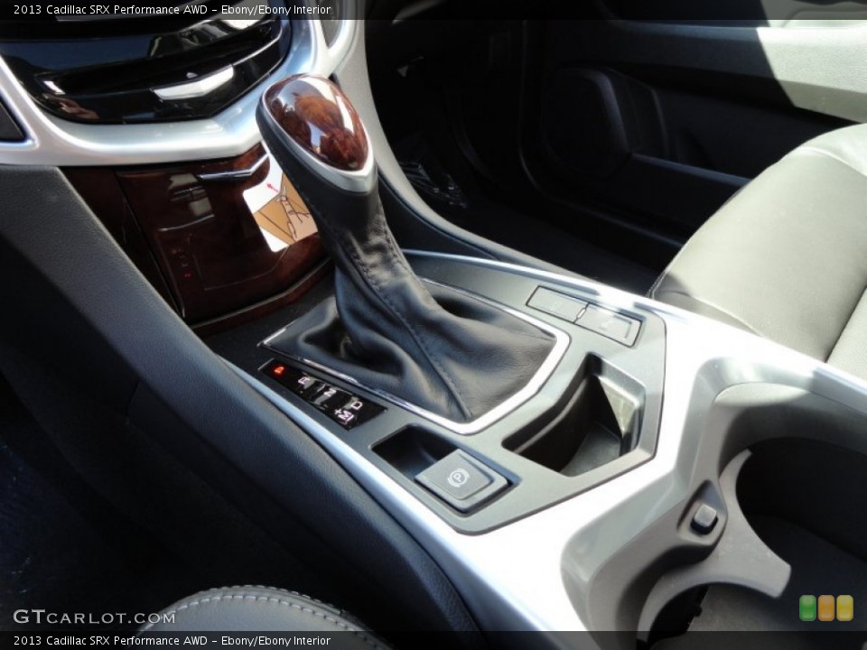 Ebony/Ebony Interior Transmission for the 2013 Cadillac SRX Performance AWD #72086311
