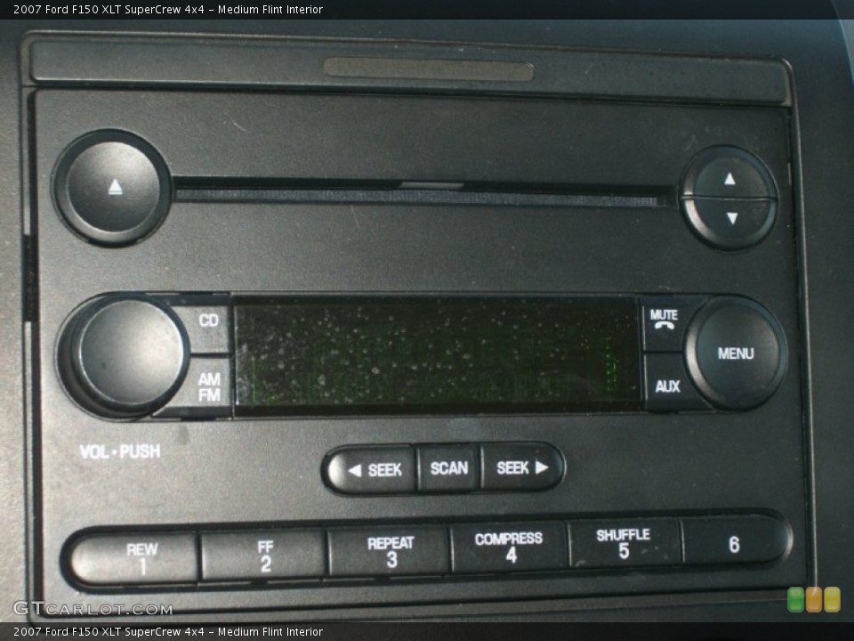Medium Flint Interior Audio System for the 2007 Ford F150 XLT SuperCrew 4x4 #72087373
