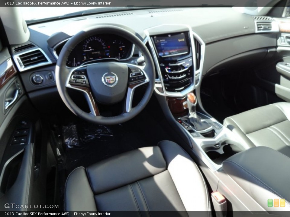 Ebony/Ebony Interior Photo for the 2013 Cadillac SRX Performance AWD #72087519