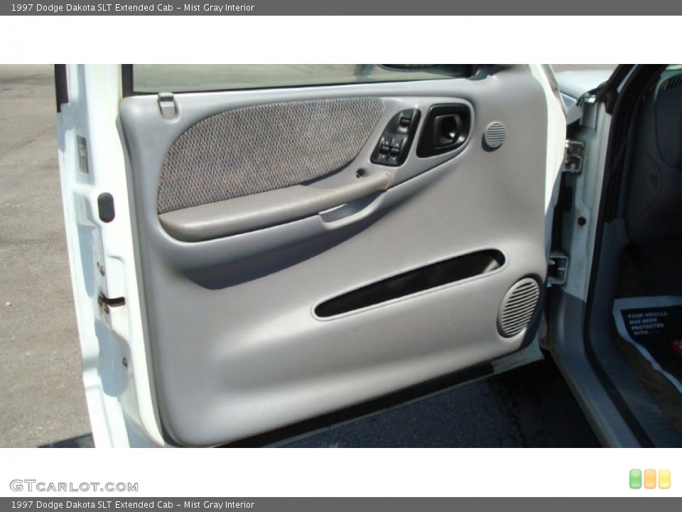 Mist Gray Interior Door Panel for the 1997 Dodge Dakota SLT Extended Cab #72088822