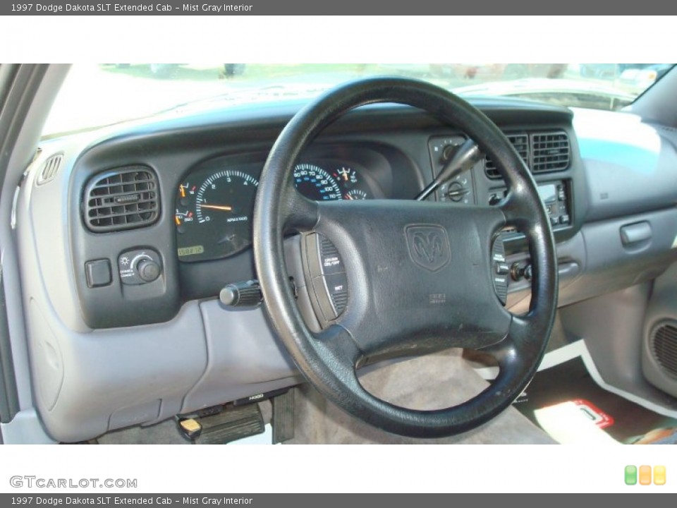 Mist Gray Interior Steering Wheel for the 1997 Dodge Dakota SLT Extended Cab #72088873